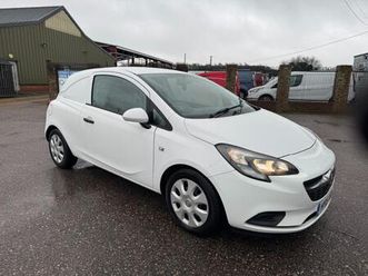 2015 vauxhall corsa 1.3 cdti 16v van [start/stop] car derived van diesel manual