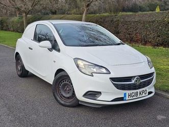 2018 vauxhall corsa van cdti ecoflex car derived van diesel manual