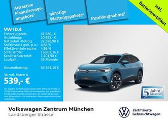 volkswagen id.4 pro 82kwh wärmepu ahk navipro iq.light easy