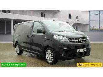 2024 vauxhall vivaro 3100 2.0d 145ps pro h1 van panel van diesel manual