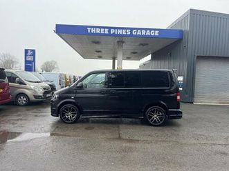 volkswagen transporter 2.0 tdi 102ps kombi l1 factory fitted crew cab no vat
