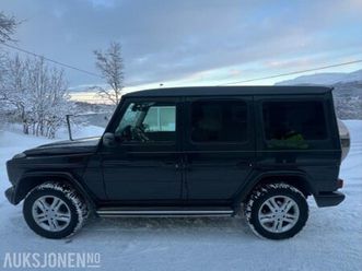 2013 mercedes-benz geländewagen g 350 bluetec 3.0 diesel 4matic, hengerfeste, ryggekamera, skinninteriør, s+v dekk