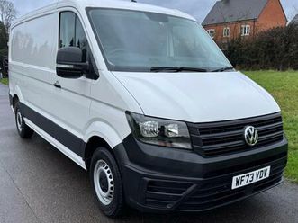 2023 volkswagen crafter 2.0tdi startline 140ps l2h1 mwb low roof white van eu6