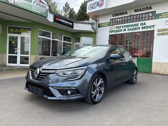 renault megane gt-line* pureled* bose* euro6* топ състояние