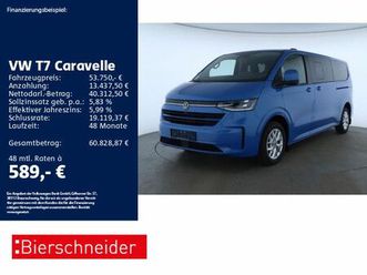volkswagen t7 caravelle e style lr 8sitze ahk matrix acc