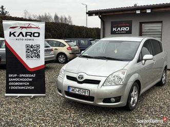 toyota corolla verso paniówki - sprzedajemy.pl