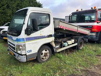 camion-benne mitsubishi canter 2007