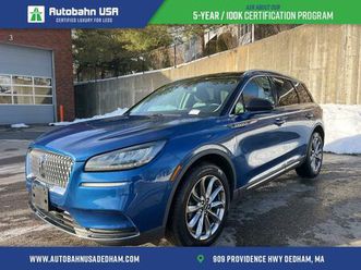 used 2020 lincoln corsair standard