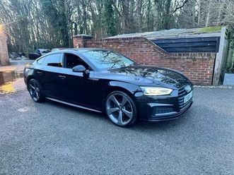 2020 audi a5 40 tfsi black edition 5dr s tronic hatchback petrol automatic