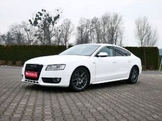 audi a5 i (8t) 3.2 fsi 265km sportback 4x4 quattro automat s-tronic -5 drzwi -zobac