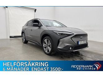 subaru solterra 72.6kwh awd 360° h k skinn drag