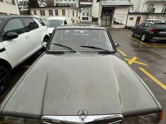 mercedes w123 300d turbodiesel mit mega ausstattung