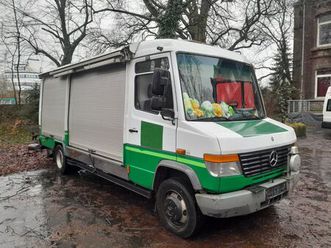 mercedes vario 814 verkaufswagen überarbeitet grüne plak. toptüv
