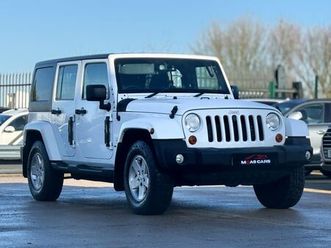 2014 jeep wrangler 2.8crd sahara unlimited 5d