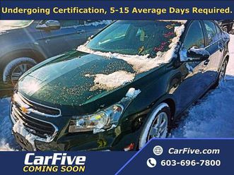 used 2015 chevrolet cruze 1lt