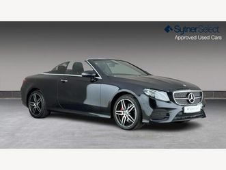 2.0 e220d amg line (premium) cabriolet g-tronic+ 4matic euro 6 (start/stop) 2dr