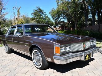 1984 oldsmobile ninety-eight just 5818 miles regency brougham clean car fax