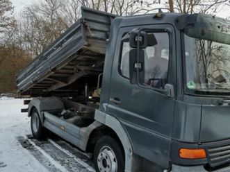 mercedes-benz atego 3 seiten kipper