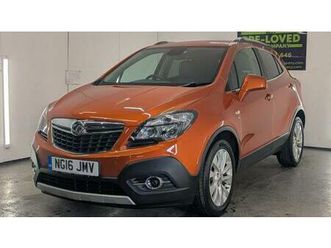 2016 vauxhall mokka 1.4i turbo se 2wd euro 6 (start/stop) 5dr hatchback petrol manual