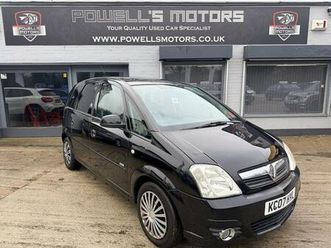 2007 vauxhall meriva i design mpv petrol automatic