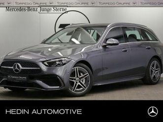 mercedes-benz c 220d t amg|led|ambient|kam|shz|klima|temp|pano