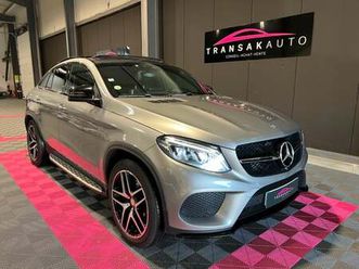 mercedes gle coupe 350 d 9g-tronic 4matic sportline + apple carplay + harman kardon + caméra 360°