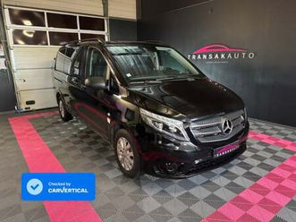 mercedes vito mixto 114 cdi compact select a - vidange bva ok - 5 places - camera - attelage - angle mort