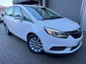2017 vauxhall zafira 1.4t design 5dr mpv petrol manual
