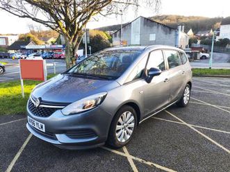 2017 vauxhall zafira 1.4t design 5dr auto mpv petrol automatic