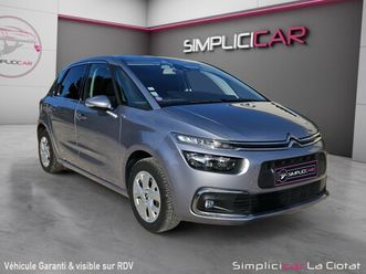 citroen c4 spacetourer puretech 130 ss eat8 feel / entretien citroën complet / 1ère main/ garantie 12 mois