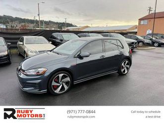 2019 volkswagen golf gti rabbit edition hatchback sedan 4d - 1 owner!