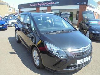 2016 vauxhall zafira design 1.4t 5 dr auto [6] 7 str petrol