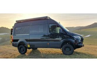 mercedes-benz sprinter 4 x 4 419 campervan abgelastet au...