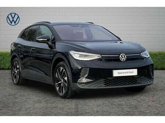volkswagen id.4 - 210kw match pro 77kwh 5dr auto