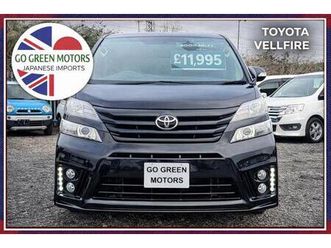 2011 toyota vellfire 2.4 60000 warranted miles, apple carplay, fully serviced nice mods alloys m...