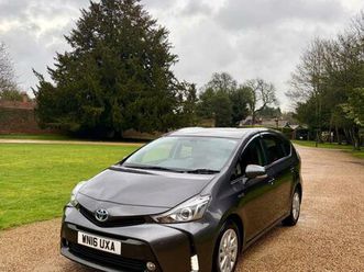 2016 toyota prius+ 1.8 vvti icon 5dr cvt auto mpv petrol/electric hybrid automatic