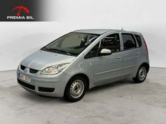 mitsubishi colt 1.3 mivec nybesiktigad nyservad vinterdäck