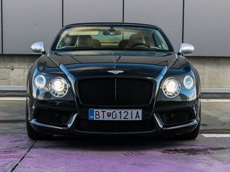 bentley continental gtc v8