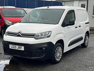 citroen berlingo 1.5 bluehdi 650 enterprise m panel van 5dr diesel manual swb euro 6 (start/stop) (75 ps)
