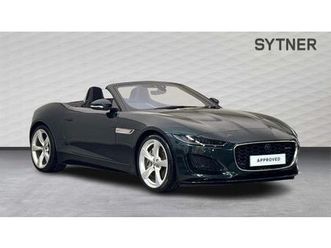 jaguar f-type convertible 2.0 p300 r-dynamic 2dr auto