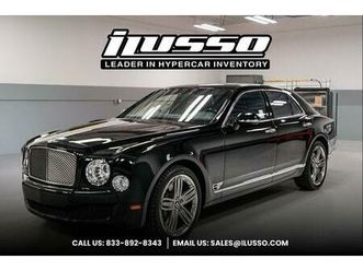 used 2013 bentley mulsanne sedan