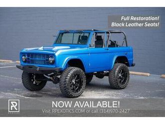 used 1968 ford bronco custom