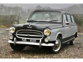 1956 peugeot 403 familiale estate petrol manual