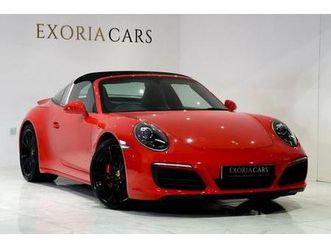 porsche 911 3.0t 991 4s targa 2dr petrol pdk 4wd euro 6 (start/stop) (420 ps)
