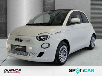 fiat 500e cabrio memory carplay kamera keyless dab