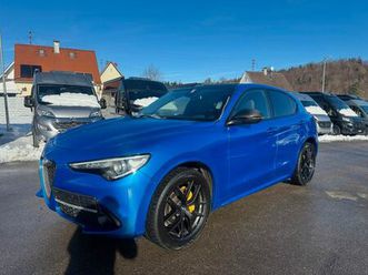 alfa romeo stelvio veloce glasdach memory alcantara navi