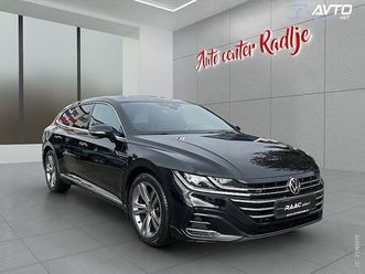 volkswagen arteon shooting brake 2.0tdi 4motion dsg+rline+radar+webasto+f1+kljuka+