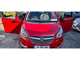 2014 vauxhall meriva