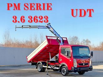 renault maxity 140 dxi * wywrotka 4,30 m + pm serie 3.6 3623 * stan bdb