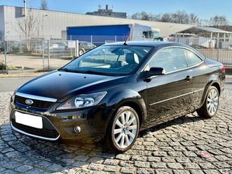 ford focus cc 2,0 tdci titanium ahk, leder, klima